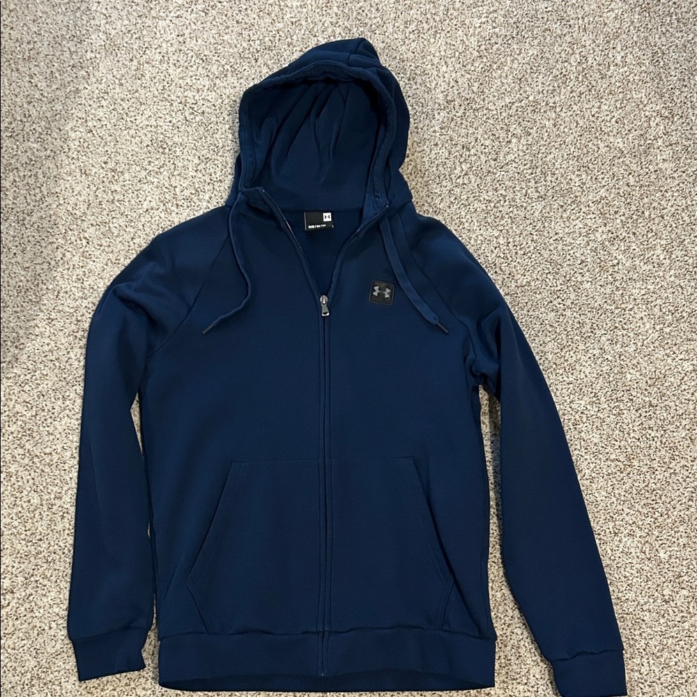 Under Armour Dark Blue Full-Zip Hoodie